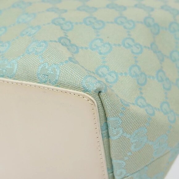GUCCI GG Canvas Tote Bag Peppermint 001 1098 Auth 114291 - Picture 5 of 16